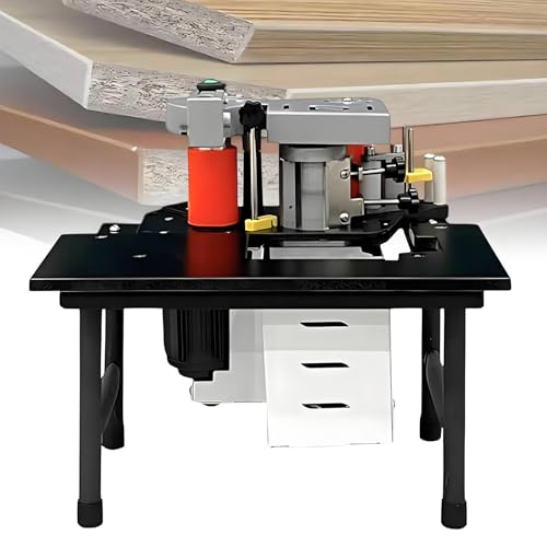 YLANMEI Kantenanleimmaschine, 2–6 m/min, tragbare Kantenanleimmaschine für die Holzbearbeitung, doppelseitiges Kleben von Holz und PVC, 45 mm Breite für gerade und bogenförmige Kanten,Black YLANMEI Kantenanleimmaschine, 2–6 m/min, tragbare Kantenanleimmaschine für die Holzbearbeitung, doppelseitiges Kleben von Holz und PVC, 45 mm Breite für gerade und bogenförmige Kanten,Black von YLANMEI