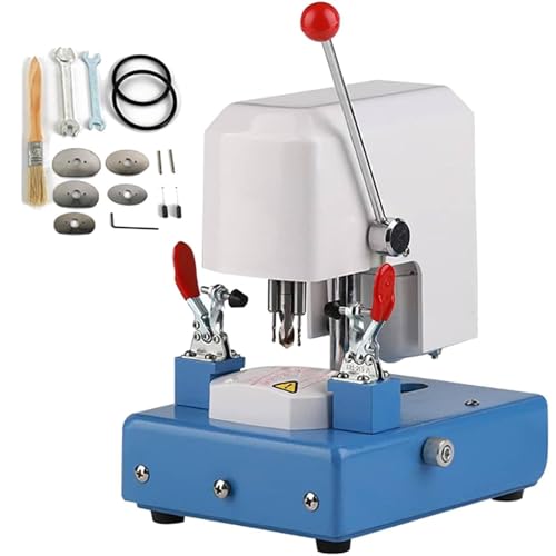 YLANMEI Schablonenbohrmaschine, Linsenschablonenstanzmaschine mit Schablonenklemmvorrichtung, für Augenkliniken, kann vorwärts und rückwärts eingestellt Werden/klare Skala von YLANMEI
