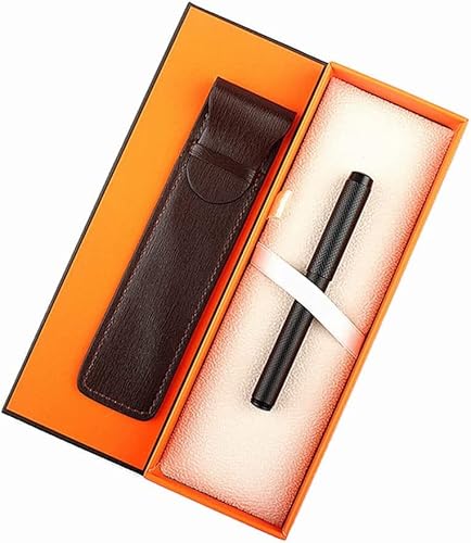 Füllfederhalter, Metallstifte-Set mit Stift-Geschenketui, bester Füllfederhalter, schicker Kugelschreiber und luxuriöser Schreibstift, Kalligrafiestift für Männer und Frauen, tragbar (BF 0,5 mm) von YLGTYUIK
