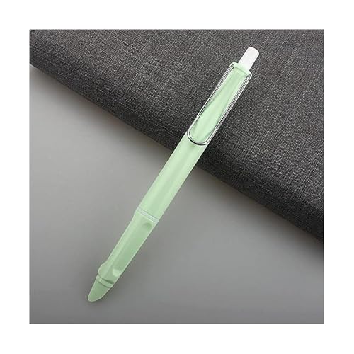 YLGTYUIK Füllfederhalter, Druckfeder, Tintenstift, einziehbarer Konverter, Füller, Geschäftsbriefpapier, Büro, Schulbedarf, Geschenke zum Schreiben, tragbar (Grün1) von YLGTYUIK