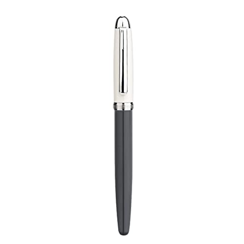 YLGTYUIK Füllfederhalter, Füllfederhalter aus massivem Metall, feine Feder, Kugelform, Schreibstift für Links- und Rechtshänder, Kalligrafiestift, Lackstift für Männer und Frauen, tragbar (C 0,38 mm) von YLGTYUIK