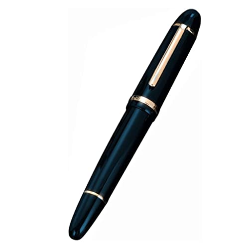 YLGTYUIK Füllfederhalter, Füllfederhalter mit ergonomischem Griff, Premium-Metallgehäuse, Kalligrafiestift, Schreibstift, 0,5 mm feine Feder, Federstifte für Männer und Frauen, tragbar (B) von YLGTYUIK