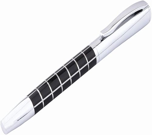 YLGTYUIK Füllfederhalter, Metall-Füllfederhalter, 0,5-mm-Feder, Stifte für Kalligraphie, Kunst, Zeichnen und Handschrift, atemberaubender Luxus-Schreibstift, tragbarer Kalligraphie-Stift (A) von YLGTYUIK