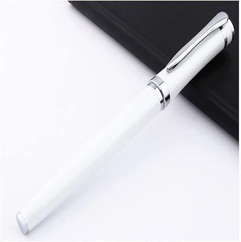 YLGTYUIK Füllfederhalter, Metall-Füllfederhalter, Geschenk für Männer und Frauen, atemberaubender Luxus-Schreibfüller zum Schreiben von Kalligraphiestiften, Federstift, Tintenstift, tragbar (A) von YLGTYUIK