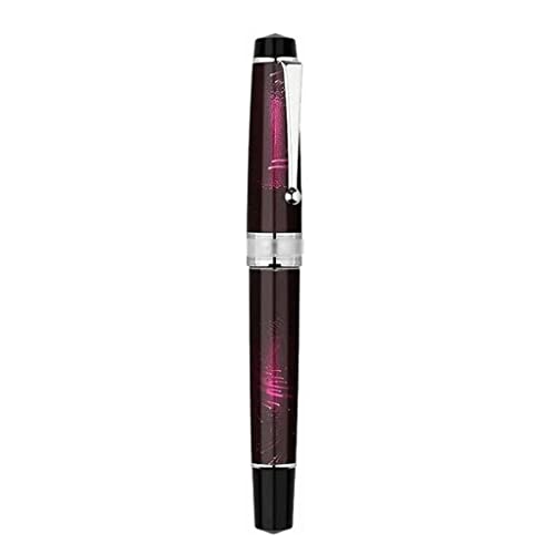 YLGTYUIK Füllfederhalter, feine Feder, Füllfederhalter mit Geschenketui, luxuriöser Stift mit Metallgehäuse, robuster, schöner Schreibstift, Kalligraphiestift für Männer und Frauen, tragbar (D) YLGTYUIK Füllfederhalter, feine Feder, Füllfederhalter mit Geschenketui, luxuriöser Stift mit Metallgehäuse, robuster, schöner Schreibstift, Kalligraphiestift für Männer und Frauen, tragbar (D) von YLGTYUIK