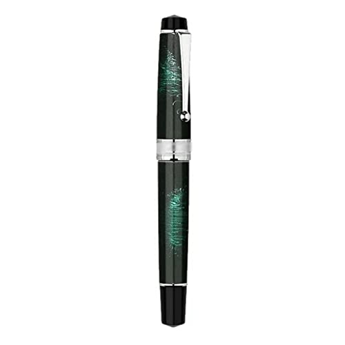 YLGTYUIK Füllfederhalter, feine Feder, Füllfederhalter mit Geschenketui, luxuriöser Stift mit Metallgehäuse, robuster, schöner Schreibstift, Kalligraphiestift für Männer und Frauen, tragbar (A) YLGTYUIK Füllfederhalter, feine Feder, Füllfederhalter mit Geschenketui, luxuriöser Stift mit Metallgehäuse, robuster, schöner Schreibstift, Kalligraphiestift für Männer und Frauen, tragbar (A) von YLGTYUIK