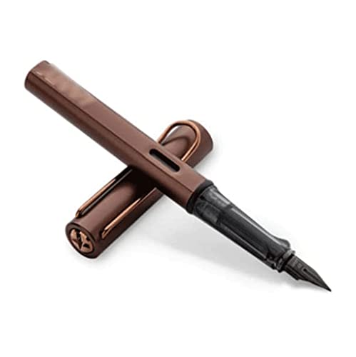 YLGTYUIK Füllfederhalter, klassisches Design, Füllfederhalter, Lackfüller, feine Feder, hochwertiger Kalligrafiestift aus Metall, Schreibstift, Geschenk für Männer und Frauen, tragbar (0,5 mm) von YLGTYUIK