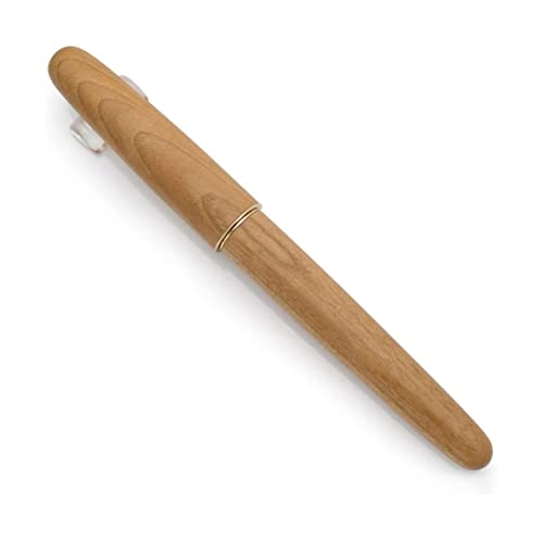 YLGTYUIK Füllfederhalter aus Holz zum Schreiben, handgefertigter Luxusstift, mittlere und feine Federn, Kalligrafiestift, Glatte Schreibstifte für Männer und Frauen, tragbar (E 0,5 mm) von YLGTYUIK