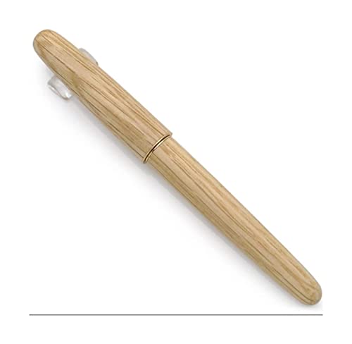 YLGTYUIK Füllfederhalter aus Holz zum Schreiben, handgefertigter Luxusstift, mittlere und feine Federn, Kalligrafiestift, Glatte Schreibstifte für Männer und Frauen, tragbar (H 0,5 mm) von YLGTYUIK