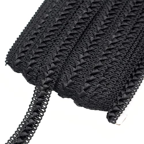 25 Meter hohles dekoratives Trimmen dreieckiges Spitzenband DIY Vorhänge Kleidung Zubehör von YM YOUMU