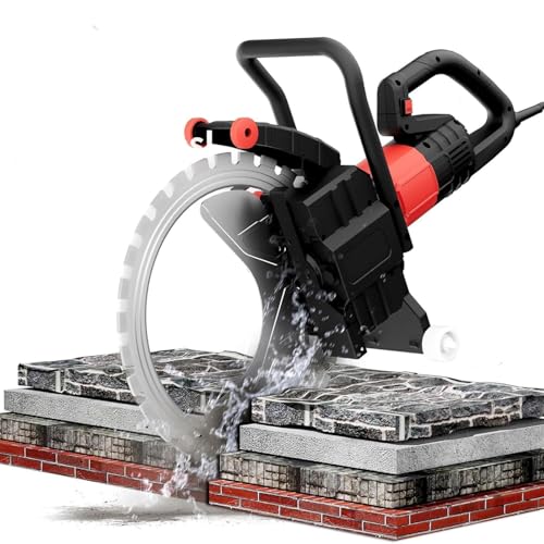 YMAOMAO Elektrischer Mauernutfräser, bürstenlose Betonkreissäge mit 8900 W, verbesserte 410/520/600 mm Totwinkel-Säge mit 90 ° -Schnitt, Staubentfernung mit Nasswasserzufuhr,40cmCutDpth YMAOMAO Elektrischer Mauernutfräser, bürstenlose Betonkreissäge mit 8900 W, verbesserte 410/520/600 mm Totwinkel-Säge mit 90 ° -Schnitt, Staubentfernung mit Nasswasserzufuhr,40cmCutDpth von YMAOMAO