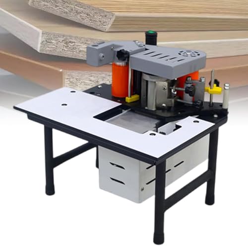YMAOMAO Kantenanleimmaschine für die Holzbearbeitung, doppelseitige Holzanleimmaschine, manuelle Bandbrech- und Kantenversiegelungsmaschine, Versiegelungsgeschwindigkeit 2–6 m/min,White YMAOMAO Kantenanleimmaschine für die Holzbearbeitung, doppelseitige Holzanleimmaschine, manuelle Bandbrech- und Kantenversiegelungsmaschine, Versiegelungsgeschwindigkeit 2–6 m/min,White von YMAOMAO