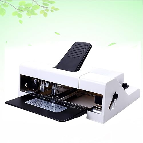 Doppelkopf-Hochleistungshefter, A3 A4 A5 Desktop-Hefter, Kapazität 50 Blatt, Einzugstiefe 2-15 mm, für Büro und Zuhause Doppelkopf-Hochleistungshefter, A3 A4 A5 Desktop-Hefter, Kapazität 50 Blatt, Einzugstiefe 2-15 mm, für Büro und Zuhause von YMXEURSC