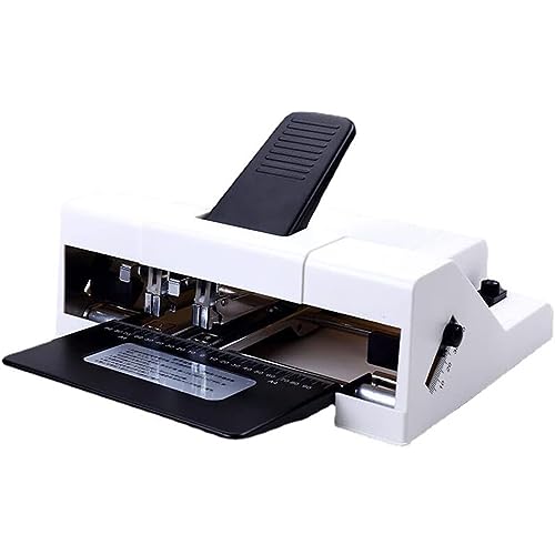 Hefter, Hochleistungs-Doppelkopf-Hefter, Büro-Desktop-Hefter, kann mit mittlerer Naht genagelt werden, kann 50 Blatt binden von YMXEURSC