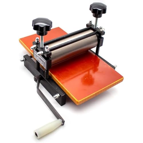 YMXEURSC Druckgrafik Reibmaschine,Manuelles Ätzen Druckpresse mit Schütteln des Griffs,Reiben Drucken Größe 17 * 35cm und Reibdruck YMXEURSC Druckgrafik Reibmaschine,Manuelles Ätzen Druckpresse mit Schütteln des Griffs,Reiben Drucken Größe 17 * 35cm und Reibdruck von YMXEURSC