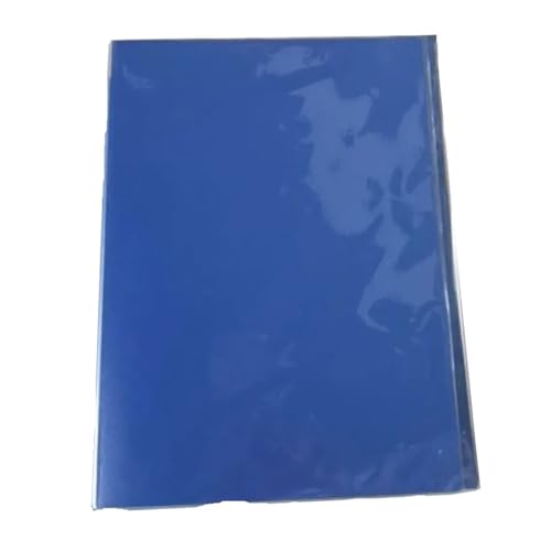 2 STÜCKE A4 Verdicktes Informationsbuch Loseblattordner Transparentes Datenbuch Testpapier Notenblatt Datei Dokument Organizer Clip Tasche(Dark blue 30 Pages) von YMYGCC
