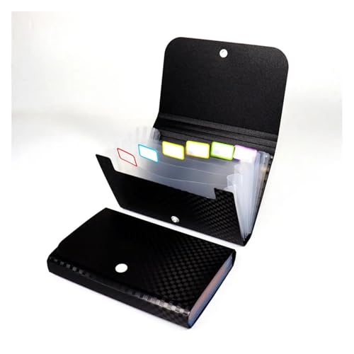 3-teiliges A4-Dateipaket mit 40 Seiten, Budgetbinder, Dateiordner, große Kapazität, Dokumentenheft, Studentenschreibwaren, Schreibtisch-Organizer(Transparent A6) von YMYGCC