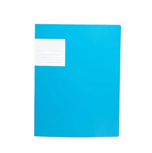 Informationen Ordner Binder PP Musik Papier Kunststoff Organizer Seiten Tasche Budget Datei Transparent Sammlung Buch(Blue) von YMYGCC