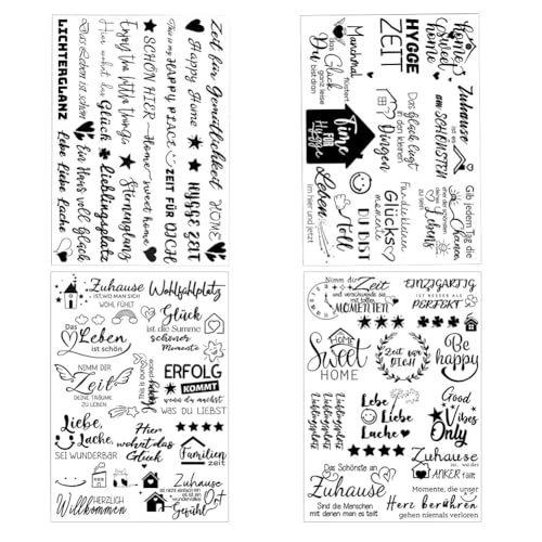 4PCS Aufkleber,Folie Aufkleber, ästhetische Dekoration,Aufkleber für Fotoalben, Tagebücher, DIY, Möbel, Glas, Holzsticker 4PCS Aufkleber,Folie Aufkleber, ästhetische Dekoration,Aufkleber für Fotoalben, Tagebücher, DIY, Möbel, Glas, Holzsticker von YNNHUDEEP