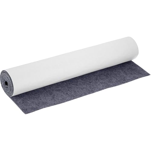 YNNHUDEEP Filz Selbstklebend Filzmatte Filzstoff Dunkelgrau - 40x220cm 1mm Dick Filzrolle DIY, für Schachtel-Liner Untersetzer Schubladenmatte Auto Filz Bilderrahmen Stuhlbein Tischbeine YNNHUDEEP Filz Selbstklebend Filzmatte Filzstoff Dunkelgrau - 40x220cm 1mm Dick Filzrolle DIY, für Schachtel-Liner Untersetzer Schubladenmatte Auto Filz Bilderrahmen Stuhlbein Tischbeine von YNNHUDEEP