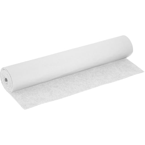 YNNHUDEEP Filz Selbstklebend Filzmatte Filzstoff Weiß - 40x220cm 1mm Dick Filzrolle DIY, für Schachtel-Liner Untersetzer Schubladenmatte Auto Filz Bilderrahmen Stuhlbein Tischbeine YNNHUDEEP Filz Selbstklebend Filzmatte Filzstoff Weiß - 40x220cm 1mm Dick Filzrolle DIY, für Schachtel-Liner Untersetzer Schubladenmatte Auto Filz Bilderrahmen Stuhlbein Tischbeine von YNNHUDEEP