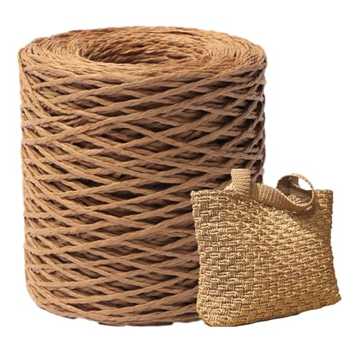 YNPQTDS 150 M Raffiabast Papierband Raffia Garn Bastband Natur Bindebast Geschenkband Für Weihnachten Geschenkverpackung Weben Handwerk Dekoration von YNPQTDS