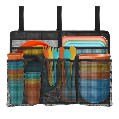 YNPQTDS Camping-Trockentasche, 55 x 40,5 cm, tragbarer Netzstoff, Geschirr-Organizer, Oxford-Stoff, faltbar, Netzstoff, Campingküchen-Organizer für Teller, Schüsseln, Töpfe, , , Lebensmittel YNPQTDS Camping-Trockentasche, 55 x 40,5 cm, tragbarer Netzstoff, Geschirr-Organizer, Oxford-Stoff, faltbar, Netzstoff, Campingküchen-Organizer für Teller, Schüsseln, Töpfe, , , Lebensmittel von YNPQTDS