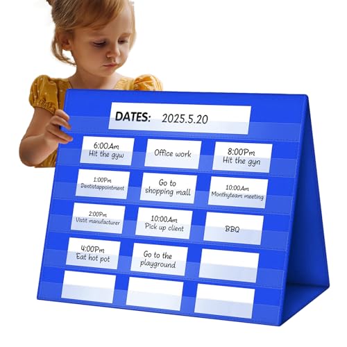 YNPQTDS Desktop-Taschendiagramm, Tischständer, doppelseitig, faltbar, Mischtafel für Wörter, Telefonikspiele, Lese-Display für Kinder, Studenten, Lehrer YNPQTDS Desktop-Taschendiagramm, Tischständer, doppelseitig, faltbar, Mischtafel für Wörter, Telefonikspiele, Lese-Display für Kinder, Studenten, Lehrer von YNPQTDS