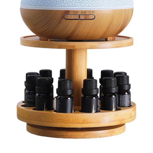 YNPQTDS Holzsammlung Ätherisches 18 X 18 X 16 Cm Duftöl-Organizer Holz Öl Display Ständer Raumdüftezubehör Koffer Öl-Aufbewahrungsbox Tablett Für Schlafzimmer Wohnzimmer Für Nagellack Duftöle YNPQTDS Holzsammlung Ätherisches 18 X 18 X 16 Cm Duftöl-Organizer Holz Öl Display Ständer Raumdüftezubehör Koffer Öl-Aufbewahrungsbox Tablett Für Schlafzimmer Wohnzimmer Für Nagellack Duftöle von YNPQTDS