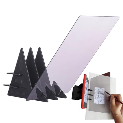 YNPQTDS Optische Zeichentafel – Projektionstablett mit Halterung | Skizzenwerkzeug für Künstler Anfänger kreative Freizeit Kopieren von Kunst YNPQTDS Optische Zeichentafel – Projektionstablett mit Halterung | Skizzenwerkzeug für Künstler Anfänger kreative Freizeit Kopieren von Kunst von YNPQTDS