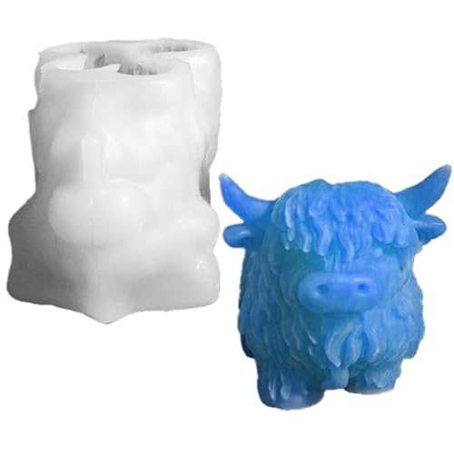 YNPQTDS Silikonform Kuh - Formen für Figuren aus Kunstharz - Highland Kuh Design für Backwaren Kerze Seife Schokolade Süßwaren YNPQTDS Silikonform Kuh - Formen für Figuren aus Kunstharz - Highland Kuh Design für Backwaren Kerze Seife Schokolade Süßwaren von YNPQTDS