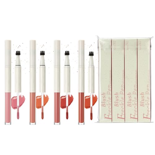 YNPQTDS Sommersprossen-Stift, wasserdicht, natürlicher Stift und flüssiger Rouge, Prägewerkzeug, schnell trocknend, tragbar, für Frauen, Zuhause, Reisen, Partys von YNPQTDS