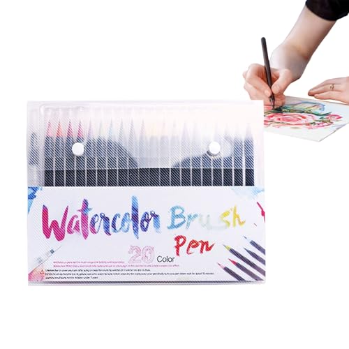 YNPQTDS Wasserfarben Stift - Set Mit Aquarellstiften,Malbedarf Set Zeichenwerkzeuge Marker Für Tagebuch Erwachsene Schule Basteln Kinder Aktivitäten YNPQTDS Wasserfarben Stift - Set Mit Aquarellstiften,Malbedarf Set Zeichenwerkzeuge Marker Für Tagebuch Erwachsene Schule Basteln Kinder Aktivitäten von YNPQTDS