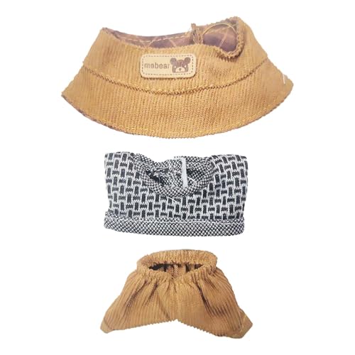 17 cm Puppenkleidungs-Set, hochwertige Puppen-Sets und Zubehör, trendiges und stilvolles Outfit-Set für 17 cm große Puppen, nur Kleidung (3 Stück) von YNTOXIN