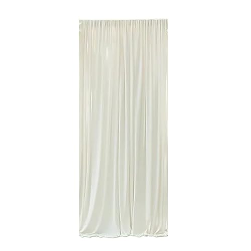 Hochzeitsbogen Vorhang,Querbehang Freihanddeko 5 x 8/10 Fuß faltenfreie weiße Satin-Hintergrundvorhänge for Hochzeit, Geburtstag, Partys, Fotografie, Hintergrunddekorationen(1pcs WHITE 2,150x300cm) Hochzeitsbogen Vorhang,Querbehang Freihanddeko 5 x 8/10 Fuß faltenfreie weiße Satin-Hintergrundvorhänge for Hochzeit, Geburtstag, Partys, Fotografie, Hintergrunddekorationen(1pcs WHITE 2,150x300cm) von YNZUNMY