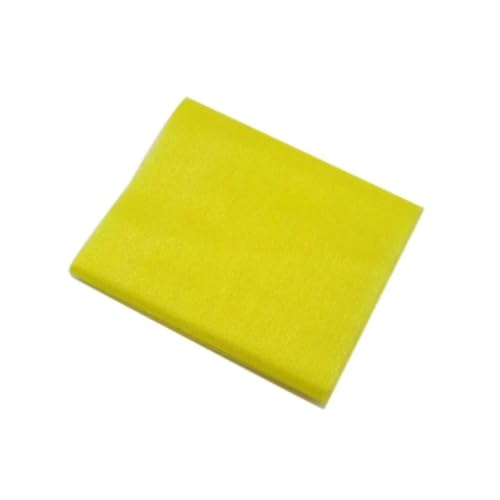 YNZUNMY Hochzeitsbogen Vorhang,Querbehang Freihanddeko 10 mt/los 72 cm Breite Sheer Kristall Organza Dekoration Tüll Rolle Stoff for Hochzeitsdekoration Bögen Stuhl Schärpen Party(Yellow,48cmX5m) von YNZUNMY