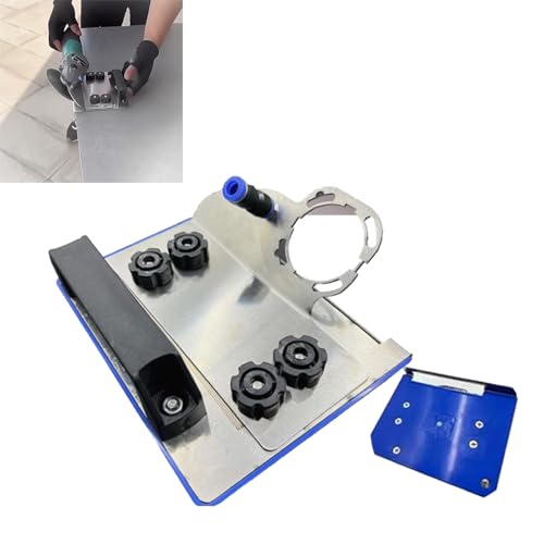 Angle Grinder Stand for Tile 45° Chamfer Cutting, Angle Grinder Stand Grinder Holder, 45 Degree Angle Tile Chamfering Tool for Cutting, Angle Grinding Fixed Holder, Special Cutting Bracket (A,1Pc) von YODAOLI