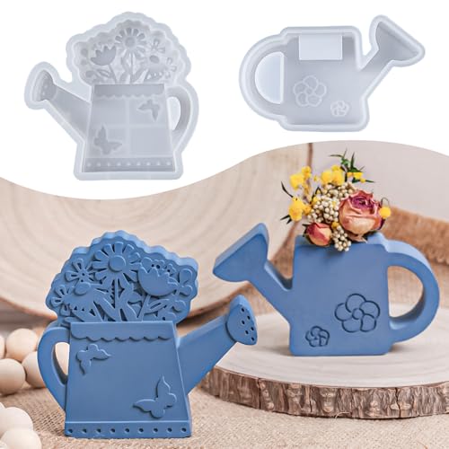 YODOYO Silikonformen Gießformen 2 Stücke Gartenkessel Gießformen Silikon, Gipsformen Zum Gießen Form für Blumenarrangement, Perfekt für DIY Handgefertigter Betongips Wohnkultur Silikonform YODOYO Silikonformen Gießformen 2 Stücke Gartenkessel Gießformen Silikon, Gipsformen Zum Gießen Form für Blumenarrangement, Perfekt für DIY Handgefertigter Betongips Wohnkultur Silikonform von YODOYO