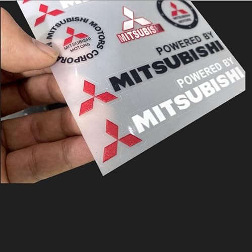 YOFAB Auto Emblem Aufkleber für Mitsubishi Outlander Pajero ASX Eclipse Cross, Buchstaben Emblem Aufkleber, Auto Body Abzeichen Sticker, Logo Abzeichen Styling Dekorationsaufkleber Zubehör,A YOFAB Auto Emblem Aufkleber für Mitsubishi Outlander Pajero ASX Eclipse Cross, Buchstaben Emblem Aufkleber, Auto Body Abzeichen Sticker, Logo Abzeichen Styling Dekorationsaufkleber Zubehör,A von YOFAB