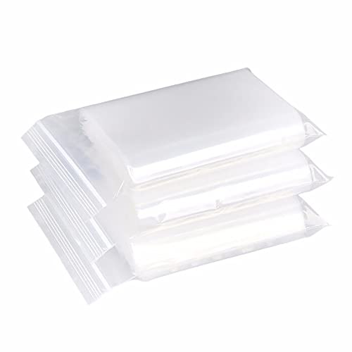 YOFADCI Wiederverschließbare Durchsichtigen Plastikbeutel, Starke Wiederverwendbare Zip-Lock-Tasche, Verdickung und Langlebig, Drücken um Schließen 17x25cm Gelten Küche Lagerung Schmuck 100PCS YOFADCI Wiederverschließbare Durchsichtigen Plastikbeutel, Starke Wiederverwendbare Zip-Lock-Tasche, Verdickung und Langlebig, Drücken um Schließen 17x25cm Gelten Küche Lagerung Schmuck 100PCS von YOFADCI