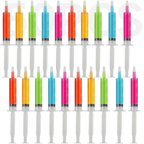 50 Stück Jelly Shot - 20ml Spritzen mit Tip Cap Wiederverwendbare Plastikspritzen für Flüssigkeiten, Jelly Party Shot Flüssigkeit Spritze für Halloween, Weihnachten, Erntedan, Bachelorette Parties 50 Stück Jelly Shot - 20ml Spritzen mit Tip Cap Wiederverwendbare Plastikspritzen für Flüssigkeiten, Jelly Party Shot Flüssigkeit Spritze für Halloween, Weihnachten, Erntedan, Bachelorette Parties von YOFAPA