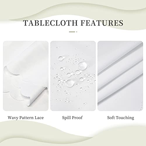 Gelb-Grau-Schwarz-Weiß-Block, runde Tischdecke, 399 Zoll, Flecken- und knitterresistent, waschbare Tischdecke aus Polyester Gelb-Grau-Schwarz-Weiß-Block, runde Tischdecke, 399 Zoll, Flecken- und knitterresistent, waschbare Tischdecke aus Polyester von YOFIEN
