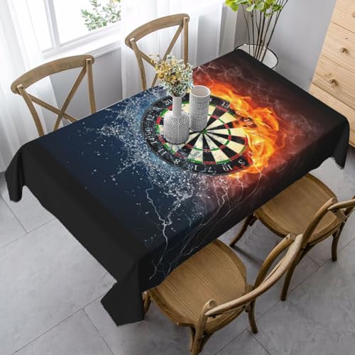 Neu Dart Board, 35x55 Zoll Rechteck Tischdecke, Wasserdicht Staub-Proof Neu Dart Board, 35x55 Zoll Rechteck Tischdecke, Wasserdicht Staub-Proof von YOFIEN