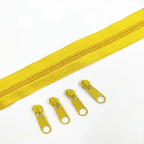 1/2/3/5/10 Meter 5# 2/4/6/10/20 Stück Nylon-Reißverschlussrollen Schneider-Nähzubehör Reißverschlussschieber-Gelb 110-5#-10 Meter 20 Schieber 1/2/3/5/10 Meter 5# 2/4/6/10/20 Stück Nylon-Reißverschlussrollen Schneider-Nähzubehör Reißverschlussschieber-Gelb 110-5#-10 Meter 20 Schieber von YOGAES