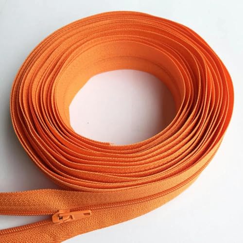 1/2/3/5/8/10 Meter 2/4/6/10/16/20 Rollen Nylon-Reißverschlüsse Selbstsichernder Reißverschlussschieber für Schneider-Nähzubehör-CHINA-orange 157-3#-10 Meter 20 Schieber A 1/2/3/5/8/10 Meter 2/4/6/10/16/20 Rollen Nylon-Reißverschlüsse Selbstsichernder Reißverschlussschieber für Schneider-Nähzubehör-CHINA-orange 157-3#-10 Meter 20 Schieber A von YOGAES