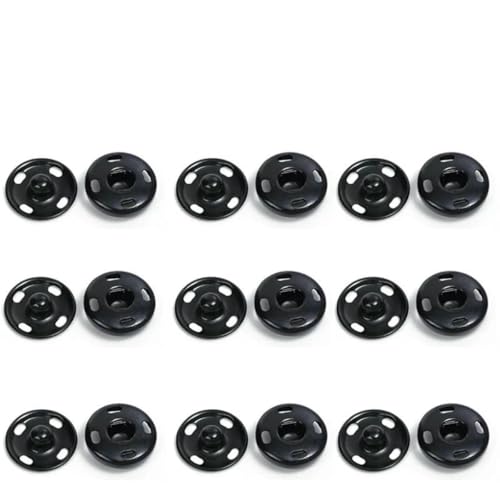 10/50Set 10–21 mm Metall-Aufnähknöpfe Schwarz Silber Farbe DIY Nähen Kleidung Druckknöpfe Basteln Druckknöpfe Knopf-Schwarz 18 mm 50Set 10/50Set 10–21 mm Metall-Aufnähknöpfe Schwarz Silber Farbe DIY Nähen Kleidung Druckknöpfe Basteln Druckknöpfe Knopf-Schwarz 18 mm 50Set von YOGAES