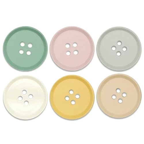 10–30 mm Nähknöpfe für Kleidung, Scrapbooking, Dekoration, Stricken, Basteln, Kleidungsstücke, professionelle Schneider, 10 Stück, gemischt, 15 mm, 10 Stück von YOGAES