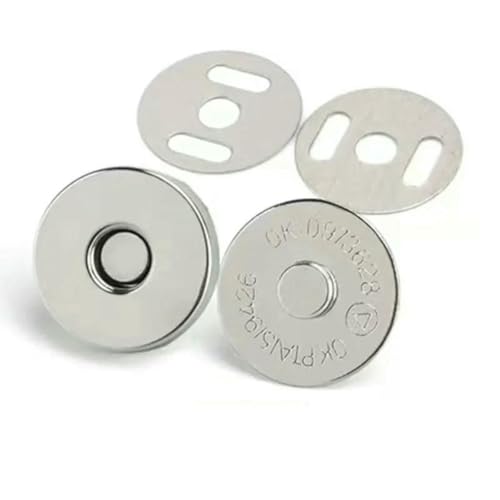10 Sätze/Los Magnetische Druckknöpfe, Verschlüsse, Knöpfe, Handtasche, Geldbörse, Geldbörse, Basteltaschen, Teile, Zubehör, Adsorptionsschnalle, 14,0 mm, 18 mm, 10 Sätze, Silber, 18 mm 10 Sätze/Los Magnetische Druckknöpfe, Verschlüsse, Knöpfe, Handtasche, Geldbörse, Geldbörse, Basteltaschen, Teile, Zubehör, Adsorptionsschnalle, 14,0 mm, 18 mm, 10 Sätze, Silber, 18 mm von YOGAES