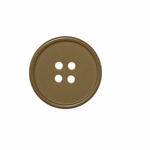 10 Stück 15 mm/25 mm auffällige Harzknöpfe für DIY-Modeaccessoires und Kleidungsstücke, rundes Design mit vier Löchern-khaki-10 Stück-25 mm 10 Stück 15 mm/25 mm auffällige Harzknöpfe für DIY-Modeaccessoires und Kleidungsstücke, rundes Design mit vier Löchern-khaki-10 Stück-25 mm von YOGAES