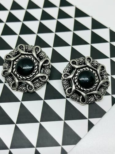 10 Stück 18/23/25 mm Mode Hohlöl Vintage Metallknopf Nähzubehör DIY Zubehör Blusenknöpfe-5-115-1-25MM von YOGAES